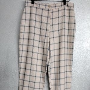 Nasty Gal Collection  Women's Plaid Pants   Size 10